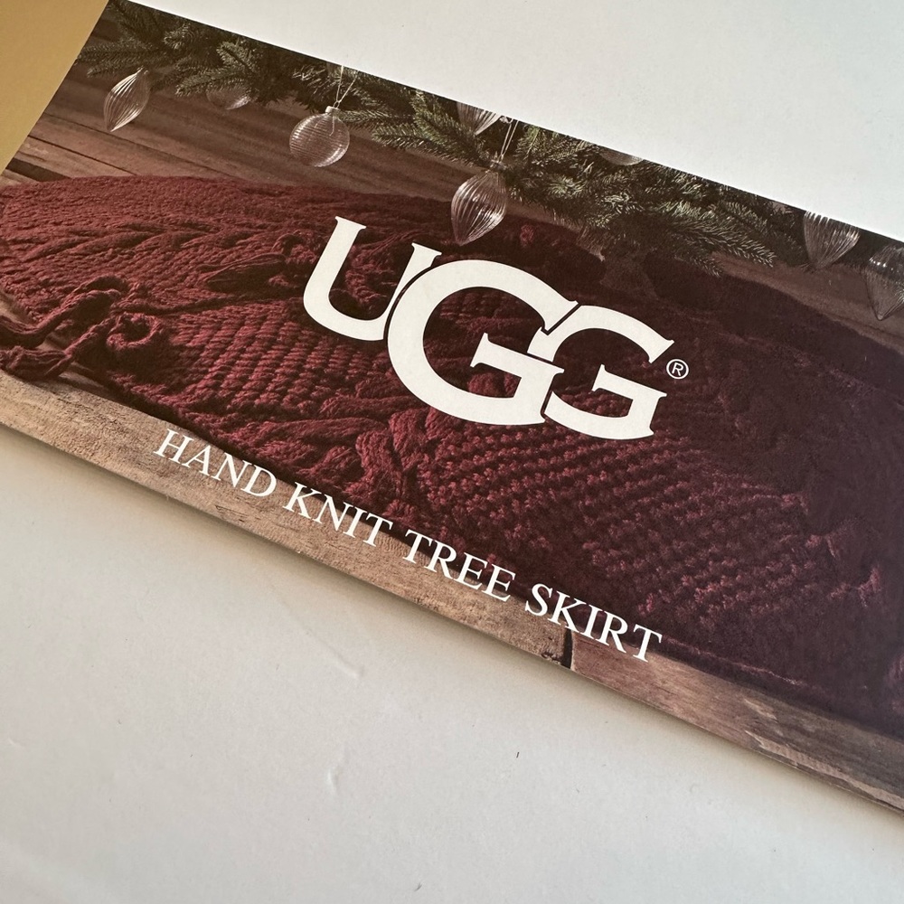 UGG Hand Knit Tree Skirt